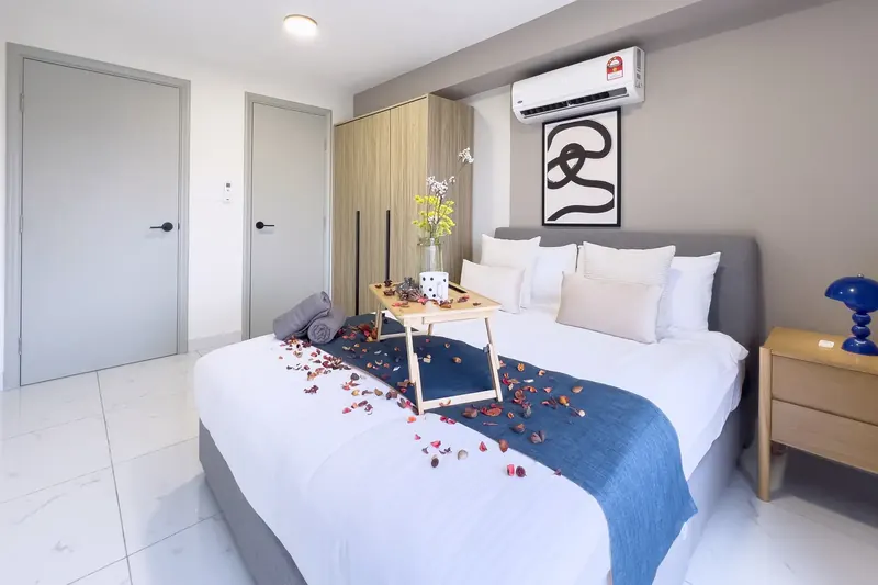 Bedrooms in an Arte Cheras loft unit managed by WefieHome