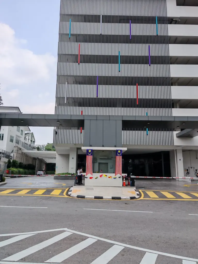 Entrance of a Kuala Lumpur condo where WefieHome manages units