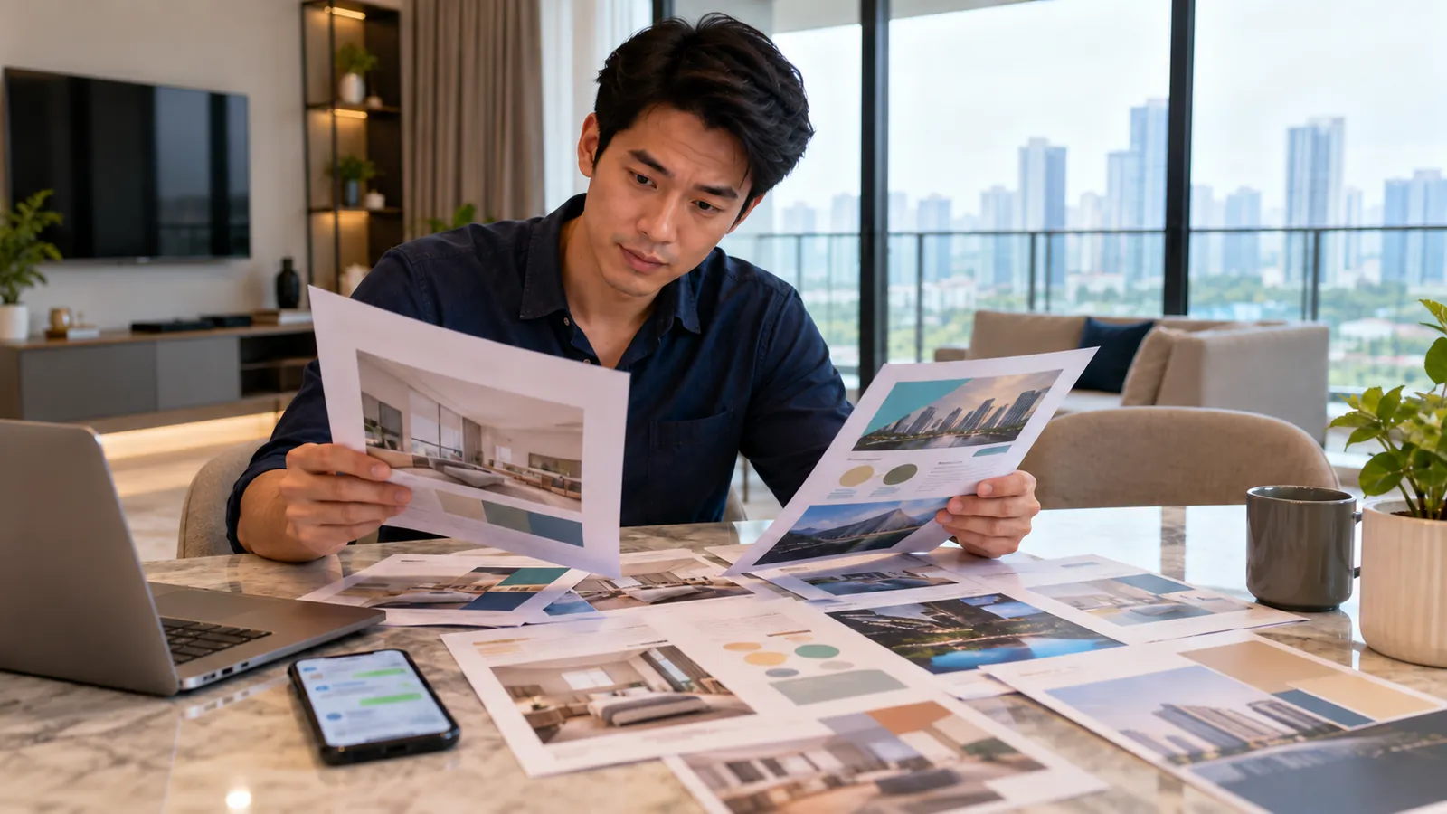 Condo owner comparing approaches from several Airbnb operators