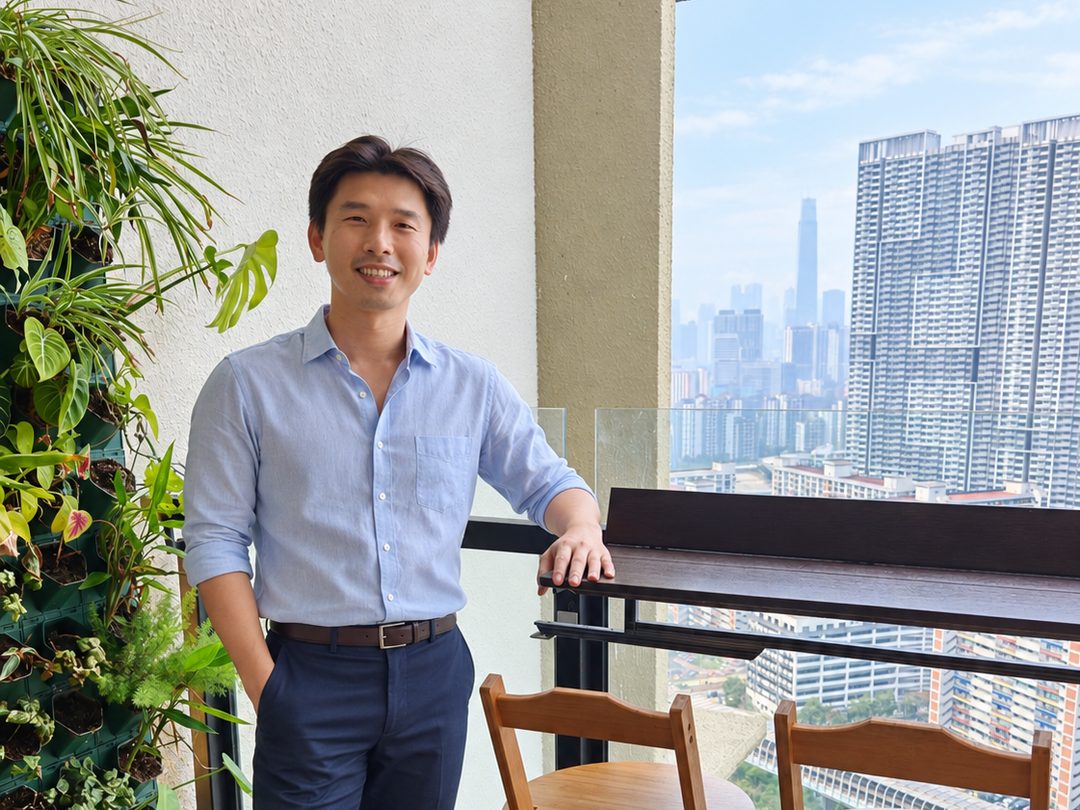 Ivan, founder of WefieHome, at a WefieHome-managed unit