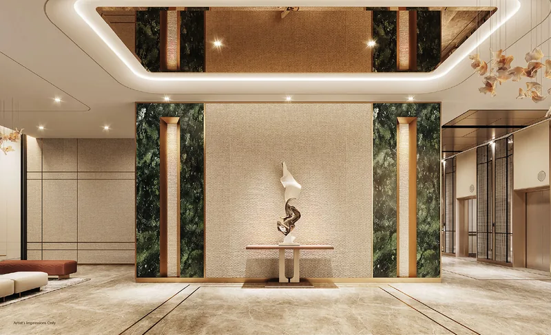 Skyline Embassy residential lobby