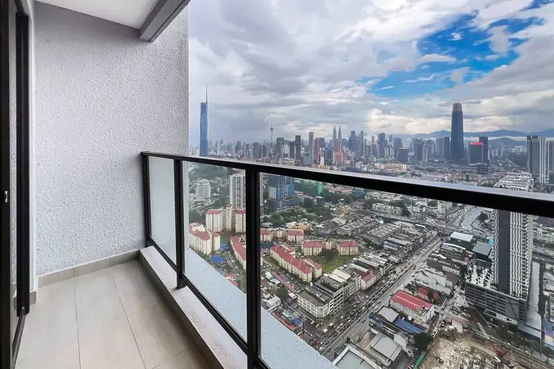 KL Tower seen from a Trion KL unit managed by WefieHome